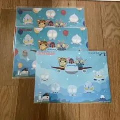 ウルトラマン クリアファイル 2枚ステッカー1枚セット