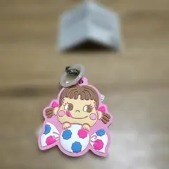 ペコちゃん　ぷっくりめじるしアクセサリー　キーホルダー