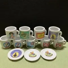 ディズニー ミニマグカップ ディズニー コースター 12個セット ガチャガチャ