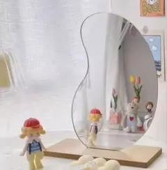 ウェルカムミラー ウェルカムスペース ビーンズミラー ウェーブミラー 鏡