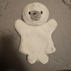 ぬいぐるみ　AQUA　ぬいぐるみ ハンドパペット アザラシ　アクア