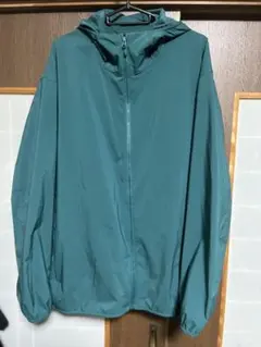 UNIQLO　ポケッタブルUVカットパーカ　NANODESIGN　グリーン　XL