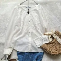 美品】Rails レイルズ リネン混ブラウス Marti Top 白 M〜L - メルカリ