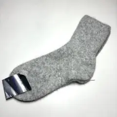 ★LANVIN★ランバン アンゴラ混 レディース ソックス ライトグレー★