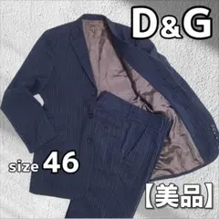 D&G ドルチェ&ガッバーナ スーツ セットアップ ストライプ イタリア製