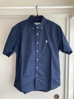 U.S. POLO ASSNポロアッスン　美品　半袖シャツ L ネイビー