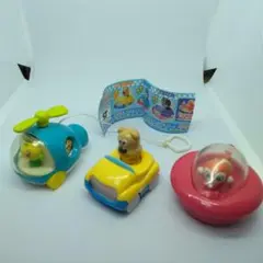 アンパンマン キャラクターおもちゃ 3点セット