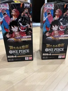 新たなる皇帝 ONE PIECEカードゲーム 2box 蓋なし