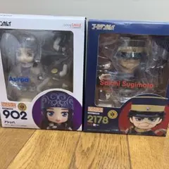【新品未開封】ねんどろいど ゴールデンカムイ アシリパ & 杉元佐一 + 特典付