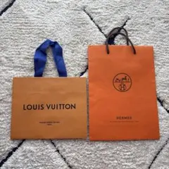 HERMES ショップ袋 ☆ルイヴィトン☆ショッパー 紙袋のサムネイル