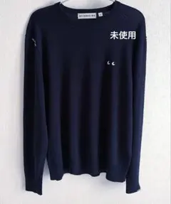 UNIQLO ANYA HINDMARCH メリノクルーネックニットネイビーXL