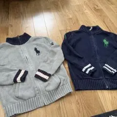 ポロラルフローレン　ジップアップセーター 2点セット