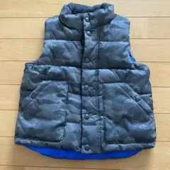 GAP 迷彩柄 中綿ベスト 2ポケット