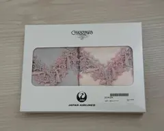 近沢レース タオルハンカチ　JALミルキーウェイ ２枚セット