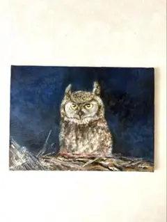 2026年最新】フクロウ 絵画の人気アイテム - メルカリ