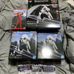 一番くじ エヴァンゲリオン ラストワン A賞×2 B賞 F賞×3 下位賞多数付属
