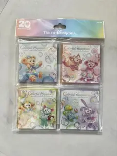 ディズニーシー ダッフィー＆フレンズ カラフルハピネス メモセット