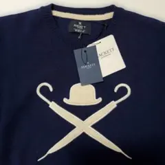 ハケットロンドン　クルーネックセーター　未使用タグ付き