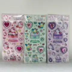 サンリオ キラキラジュエルシール 3枚セット