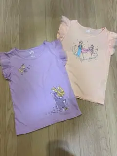 Tシャツ　女の子　110センチ　UNIQLO 2枚セット