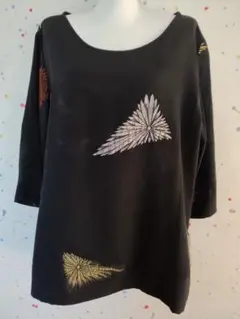 身幅55《菊紋チュニック》羽織りリメイク