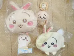 ちいかわ　うさぎ　まとめ売り　垂れ耳　マスコット　ポーチのサムネイル