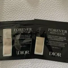 Dior スキンフォーエヴァー　ファンデーション　メイクアップベースサンプル