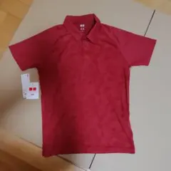 UNIQLO ドライEXポロシャツ M レッド　ユニクロ