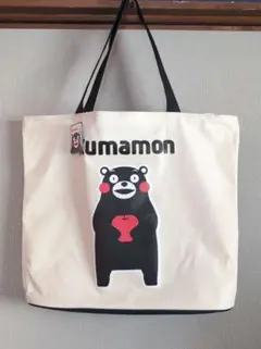 くまモン トートバッグ ホワイト　kumamon