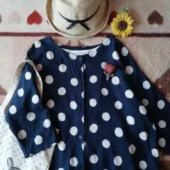 ミャンさま専用♡cloudnine♡ドット色合いが可愛いチュニック♡美品♡のサムネイル