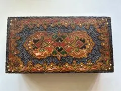 Petrykivka ペトリキフカ 手描き装飾小物入れ ジュエリーボックス