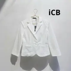 美品★ iCBアイシービー/ レーステーラードジャケットのサムネイル
