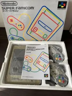 スーパーファミコン コントローラーセット箱付き