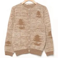 ミナペルホネン　ニットカーディガン