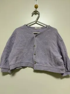 raker ラベンダーカーディガン　韓国こども服