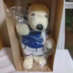 スヌーピー　サッカー日本代表　1998年　ぬいぐるみ　シリアルナンバー付き　新品