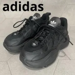 ☆美品☆adidas アディダス オズガイア 厚底スニーカー ブラック23.5㎝