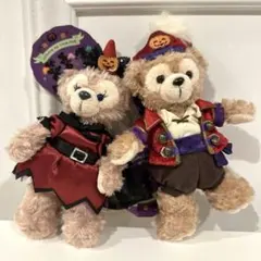 ハロウィン！ダッフィーぬいぐるみバッジ