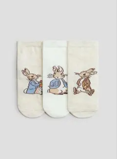 【Ｈ＆Ｍ】未使用 デザインソックス 3足セット