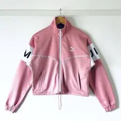 【今だけ大特価・良品】プーマ XTG トラックジャケット M ピンク レディース