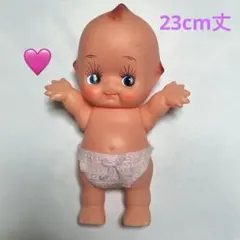 キューピー人形 ソフビ フィギュア 手編みのパンツ付き 23cm丈❣️