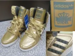 【90s】アディダス adidas リスペクトミー　ゴールド ハイカット