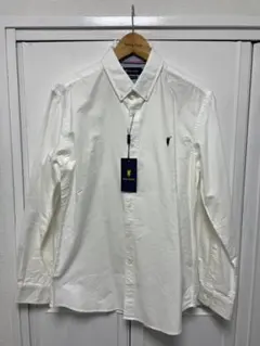 【新品未使用】POLO SPORT 白シャツ 綿100％（XL）