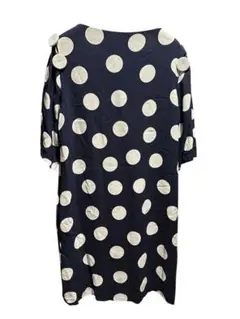 See by Chloé ネイビー ドット柄 ワンピース