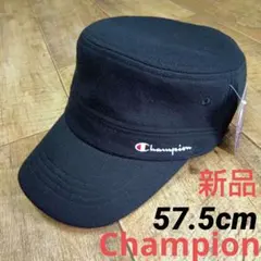 新品 57.5cm Championワークキャップ BLACK