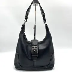 【極美品✨】コーチ　レザー　ワンショルダー　黒　ロゴタグ7463 ソーホー 2025年最新】コーチ 7463の人気アイテム - メルカリ