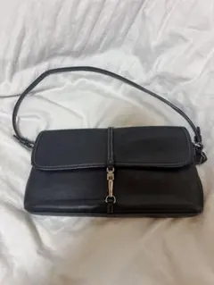 COACH ブラック ショルダーバッグ