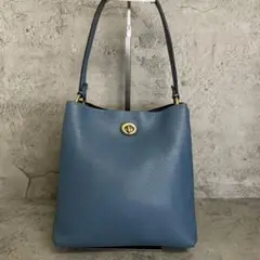 コーチ チャーリー ショルダーバッグ バケット 2way ターンロック
