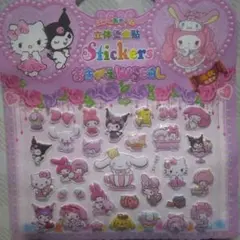 ハローキティ・マイメロディ ステッカーセット