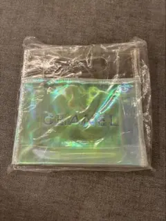 CHANEL シャネル ノベルティ ビニール オーロラ クリア　 ミニバッグ